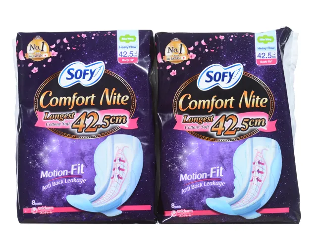 Sofy Body Fit Comfort Night Wing 42.5cm