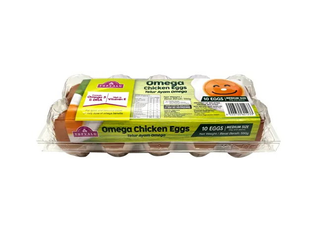 Topvalu Omega Eggs 10 pcs