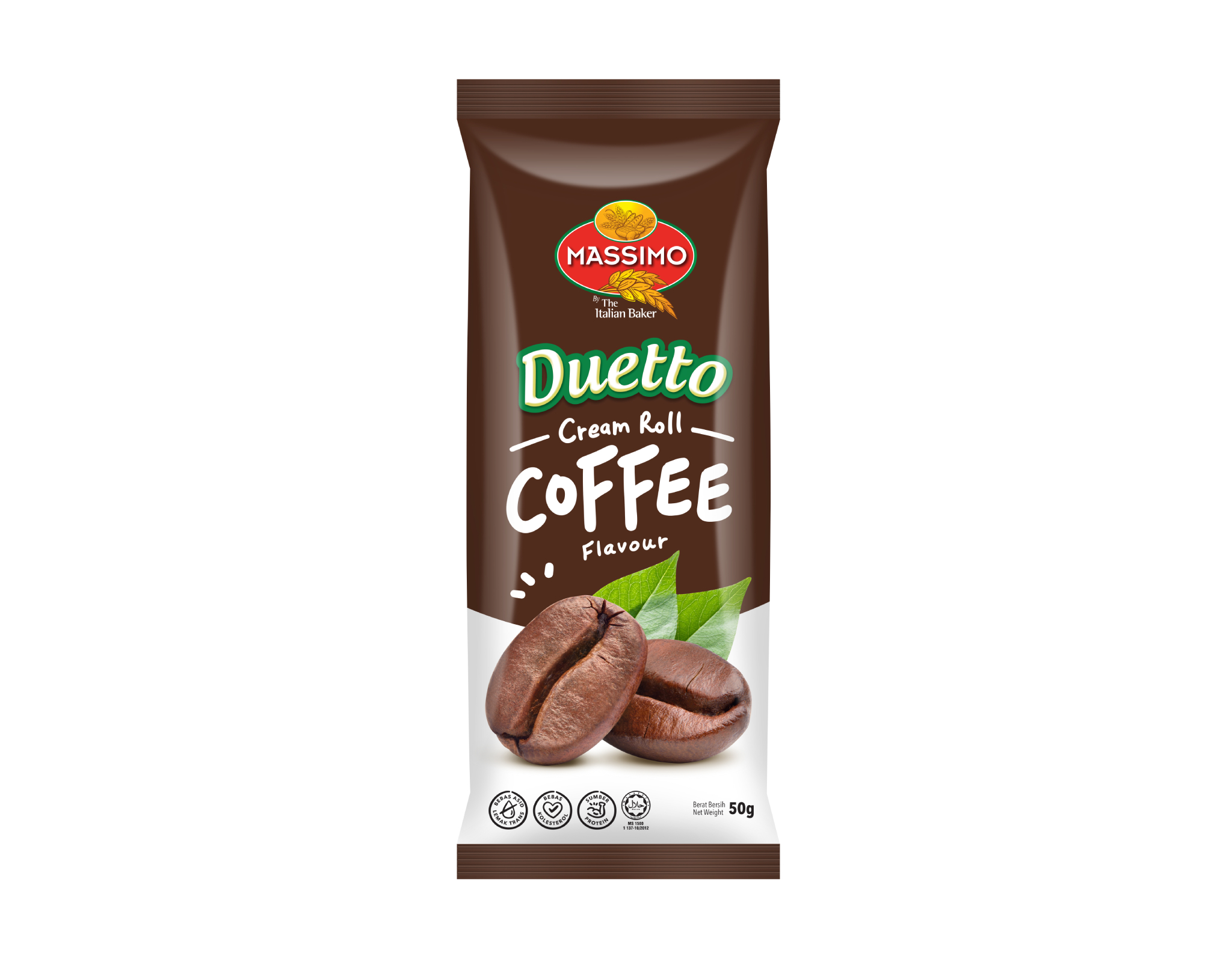 Massimo Duetto Coffee Cream Roll