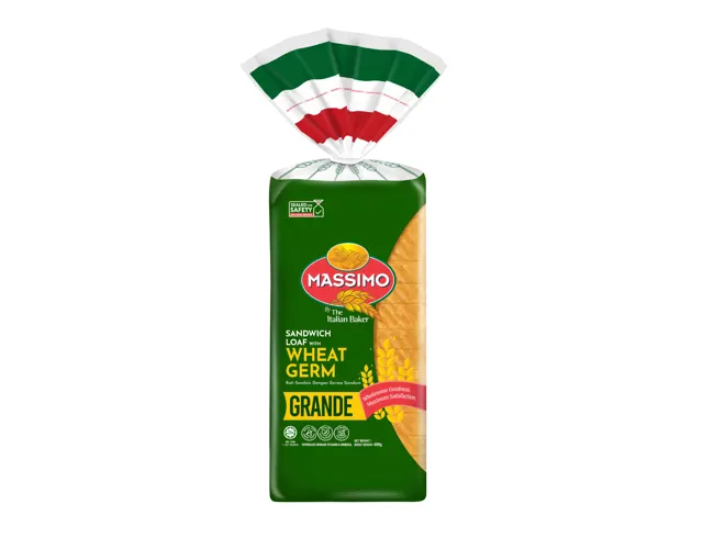 Massimo Sandwich Loaf With Wheat Germ, 600g
