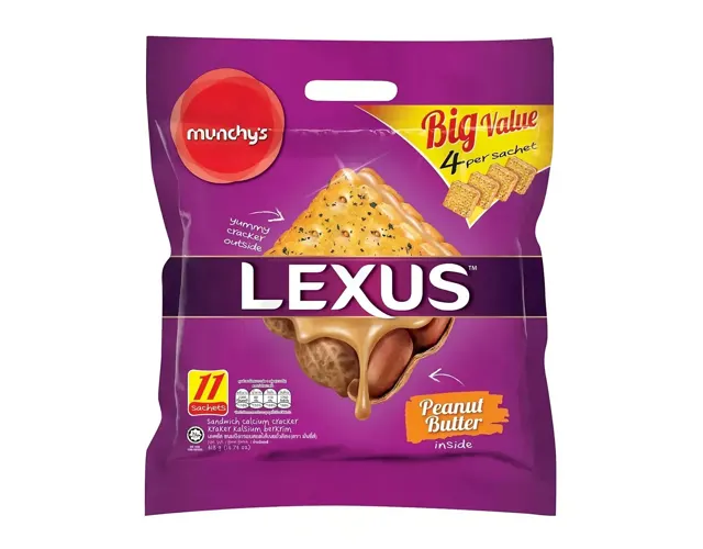 Munchy's Lexus Peanut Butter Sandwich Cracker 418g