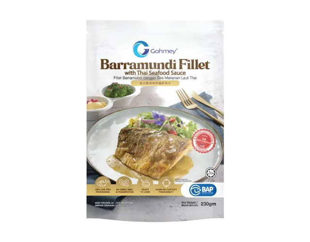 Barramundi Fillet With Thai Seafood Sauce