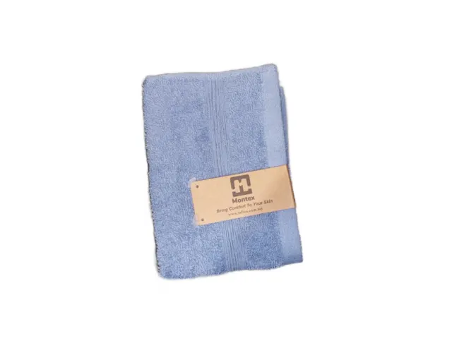 Montex Face Towel Black Grey