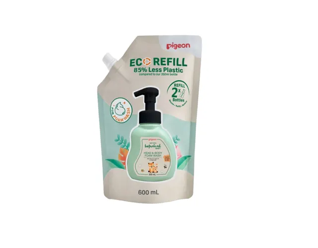Pigeon Natural Botanical Baby Foam Wash - Refill (pg 80203)