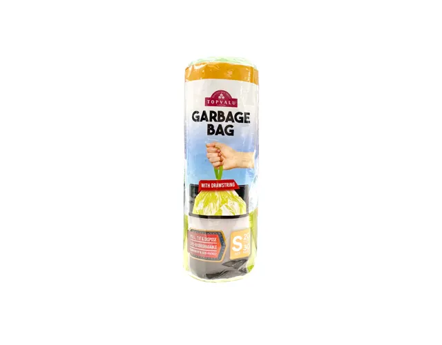 Topvalu Drawstring Garbage Bag S