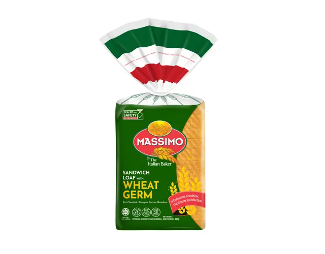 Massimo Sandwich Loaf With Wheat Germ