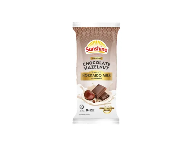 Sunshine Signature Chocolate Hazelnut Hokkaido Milk Cream Roll
