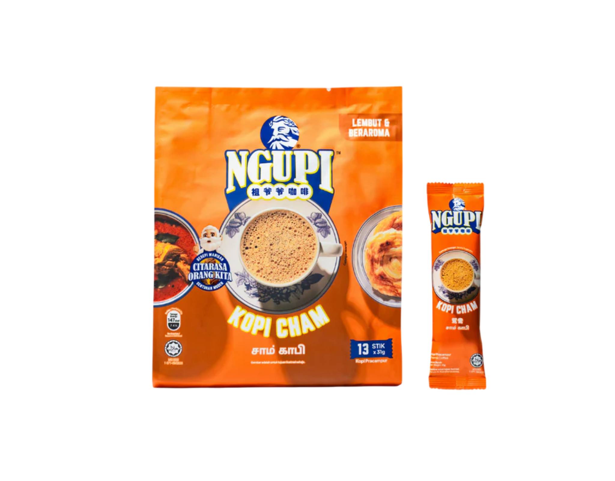 Zus Ngupi Instant Premix Kopi Cham