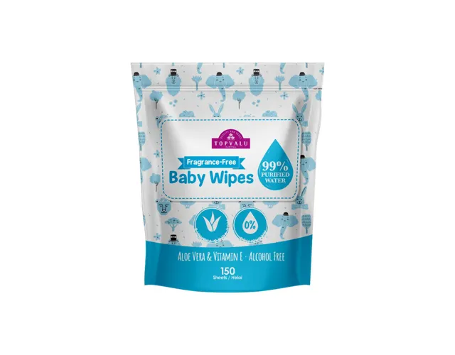 Topvalu Baby Wipes Fragrance-Free Refill