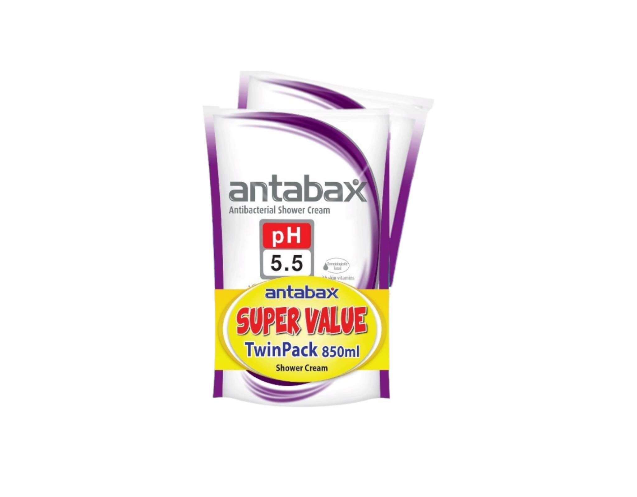 Antabax Shower Cream Twin Refill Pack (2x 800g)