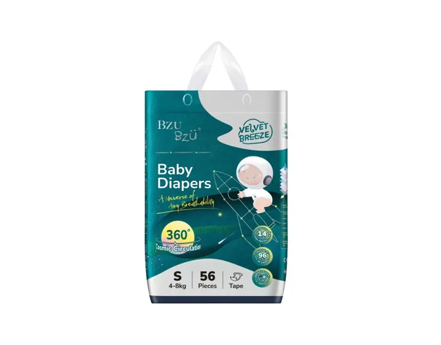 Bzu Bzu Velvet Breeze Baby Diapers Tape S