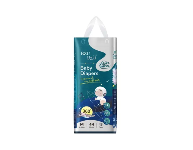 Bzu Bzu Velvet Breeze Baby Diapers Pants M