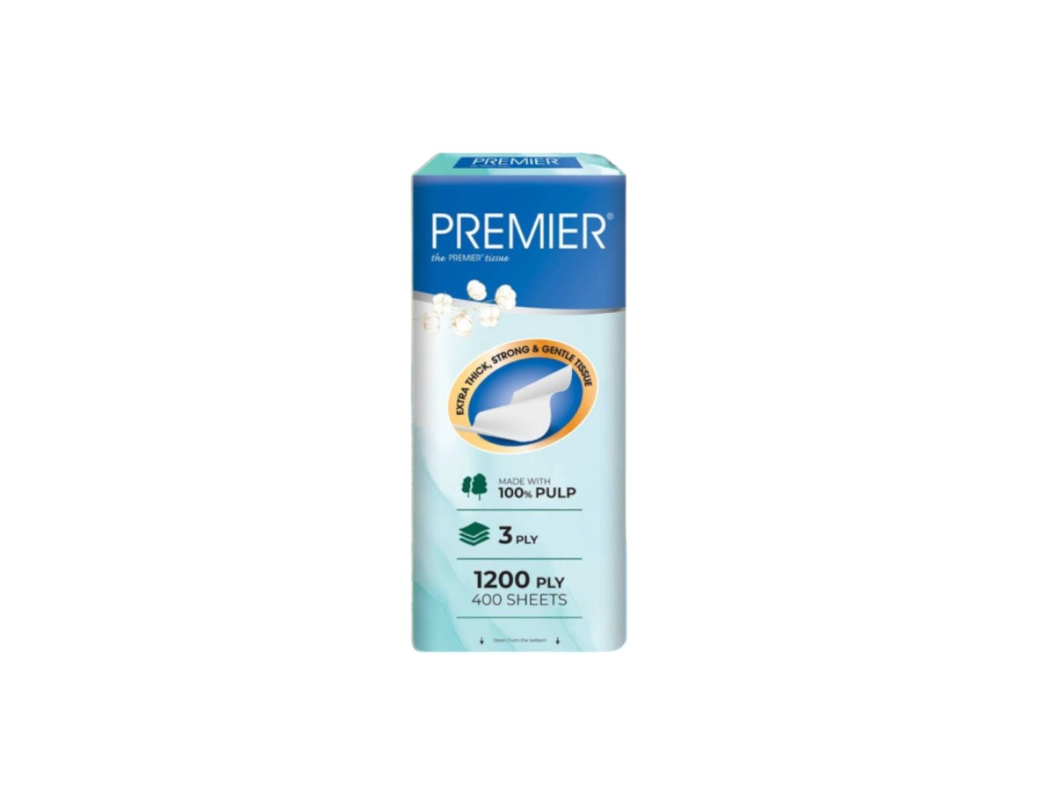 Premier Soft Pack Bottom Pull 3 Ply