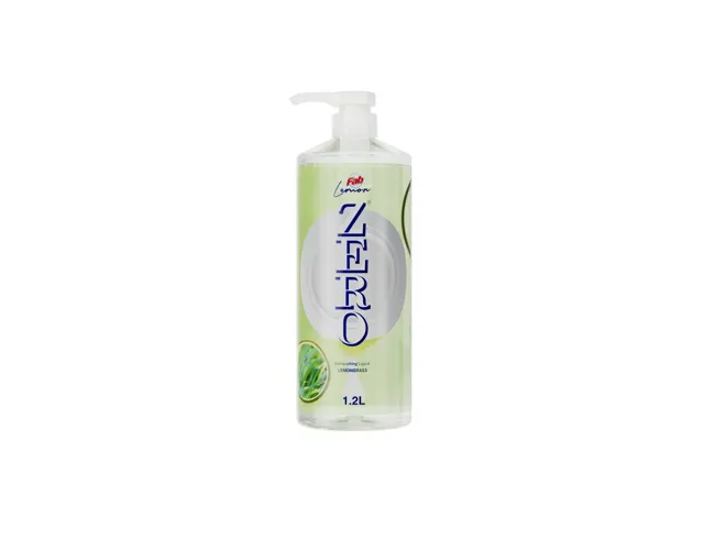 Fab Lemon Zero Dishwashing Liquid Lemongrass