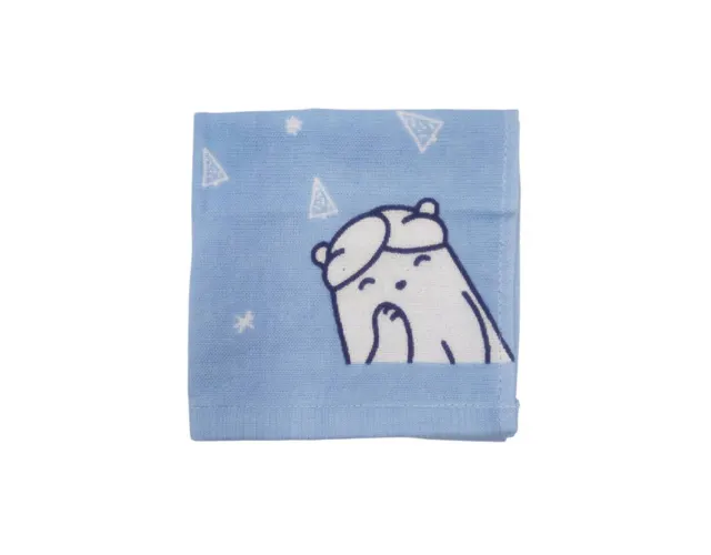Home Coordy Home Coordy Gauze Ice World2 Face Towel Blue