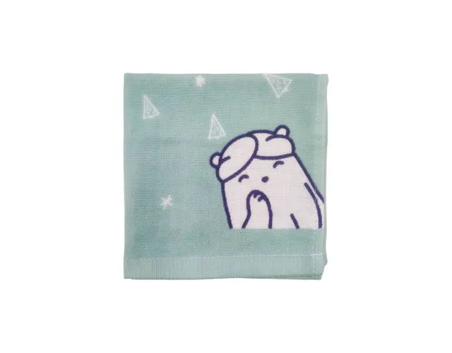 Home Coordy Home Coordy Gauze Ice World2 Face Towel Green