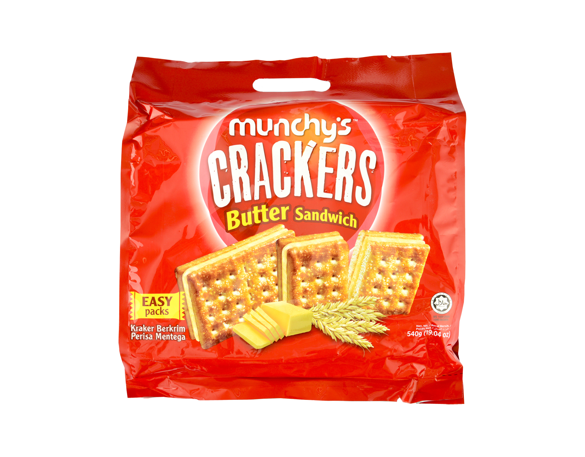 Munchy's Cracker Sandwich 540g – Butter Cream Snack