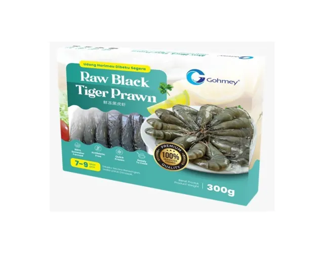 Gohmey Raw Black Tiger Prawn