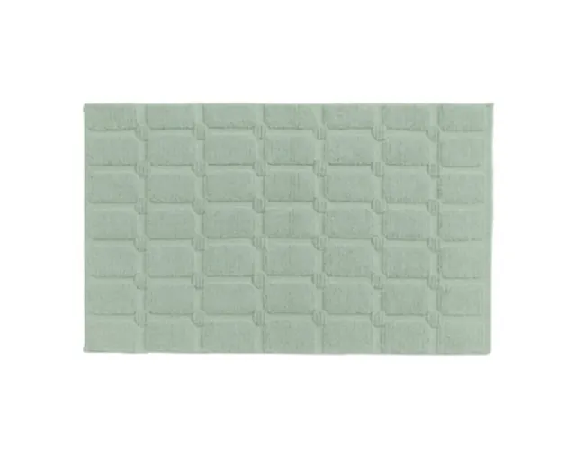 Letgo Raya26 Bath Mat Pistachio Lattice