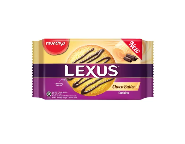 Lexus Lexus Choco Butter Cookies Chocolaty Drizzle