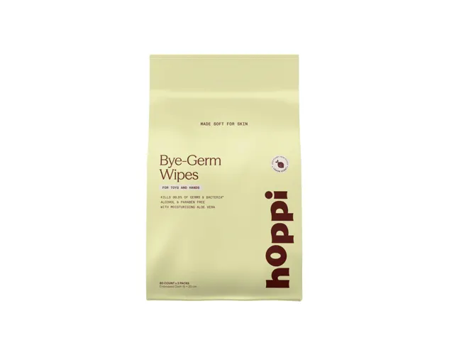 Hoppi Nye Bye-Germs Wipes 3 In 1 Bundle Pack
