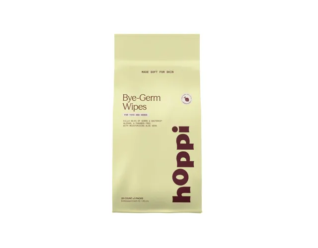 Hoppi Nye Bye-Germs Wipes 5 In 1 Bundle Pack