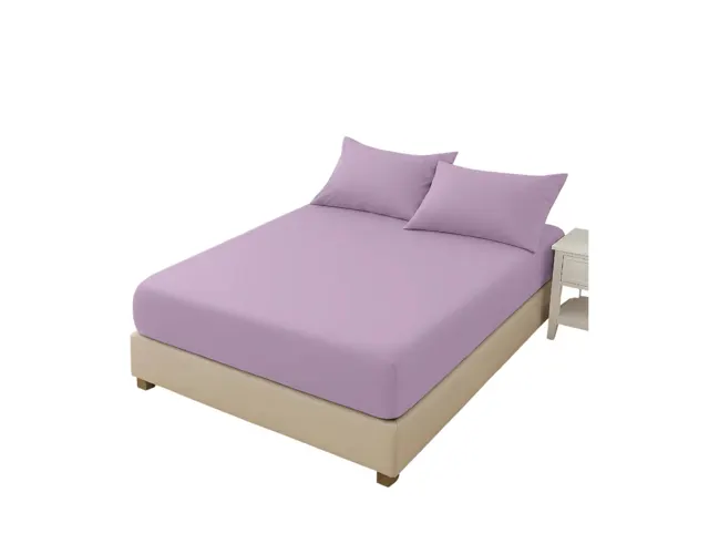 Letgo Kids Snoozy Lavender Fitted Sheet Set Queen