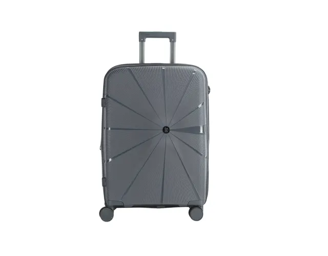 Gallivant Pp Luggage 24" (m7987) Dark Grey
