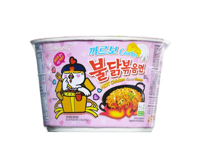 Samyang Hot Chicken Ramen Carbonara Bowl, 105g