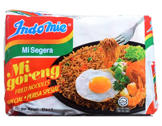 Indomie Mi Goreng Asli, 5 x 85g
