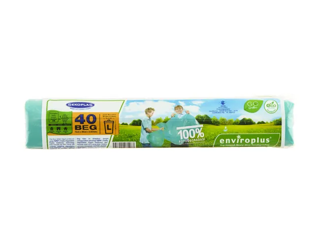 Sekoplas Enviroplus Biodegradable Garbage Bag Roll Large Size