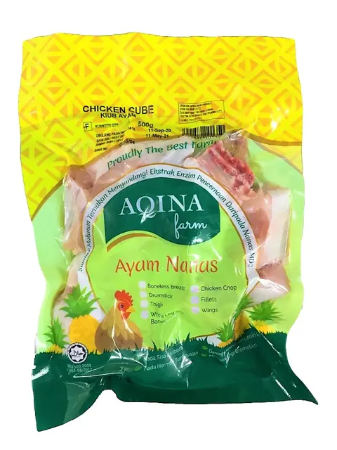 Aqina Chilled Pineapple Chicken Whole Leg 2pcs/pack 500g +/