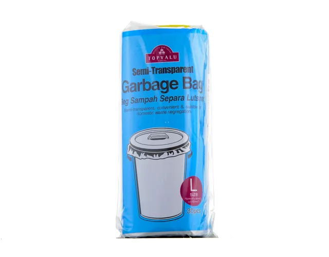 Topvalu Semi-Transparent Garbage Bag L30