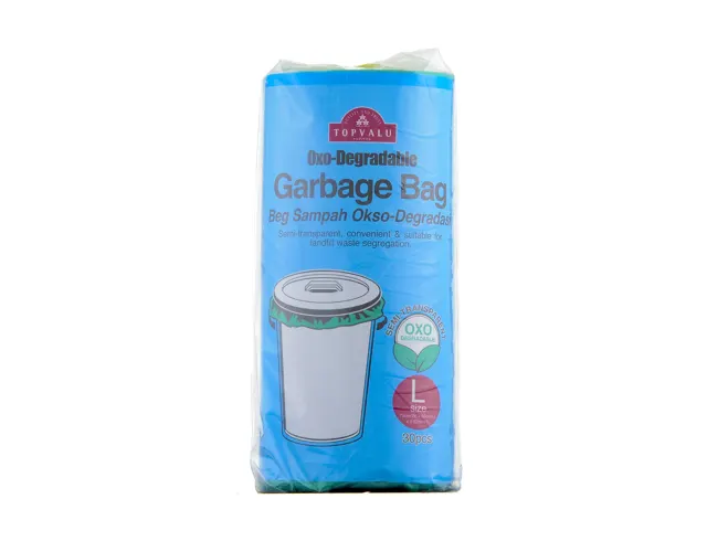 Topvalu Oxo-Degradable Garbage Bag L30