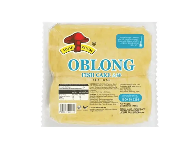 Mushroom Oblong Fish Cake