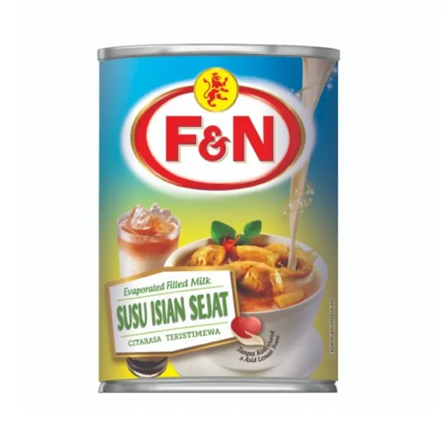 F&n Evaporated Milk 390g – Creamy & Delicious