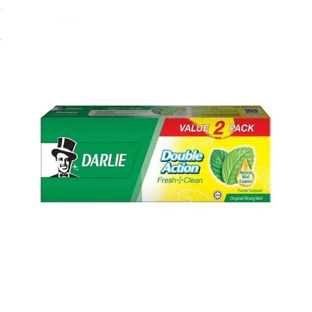 Darlie Double Action Original Strong Mint Twin Pack