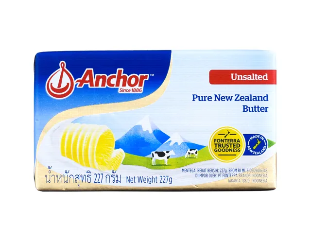 Anchor Unsalted Butter, 227g