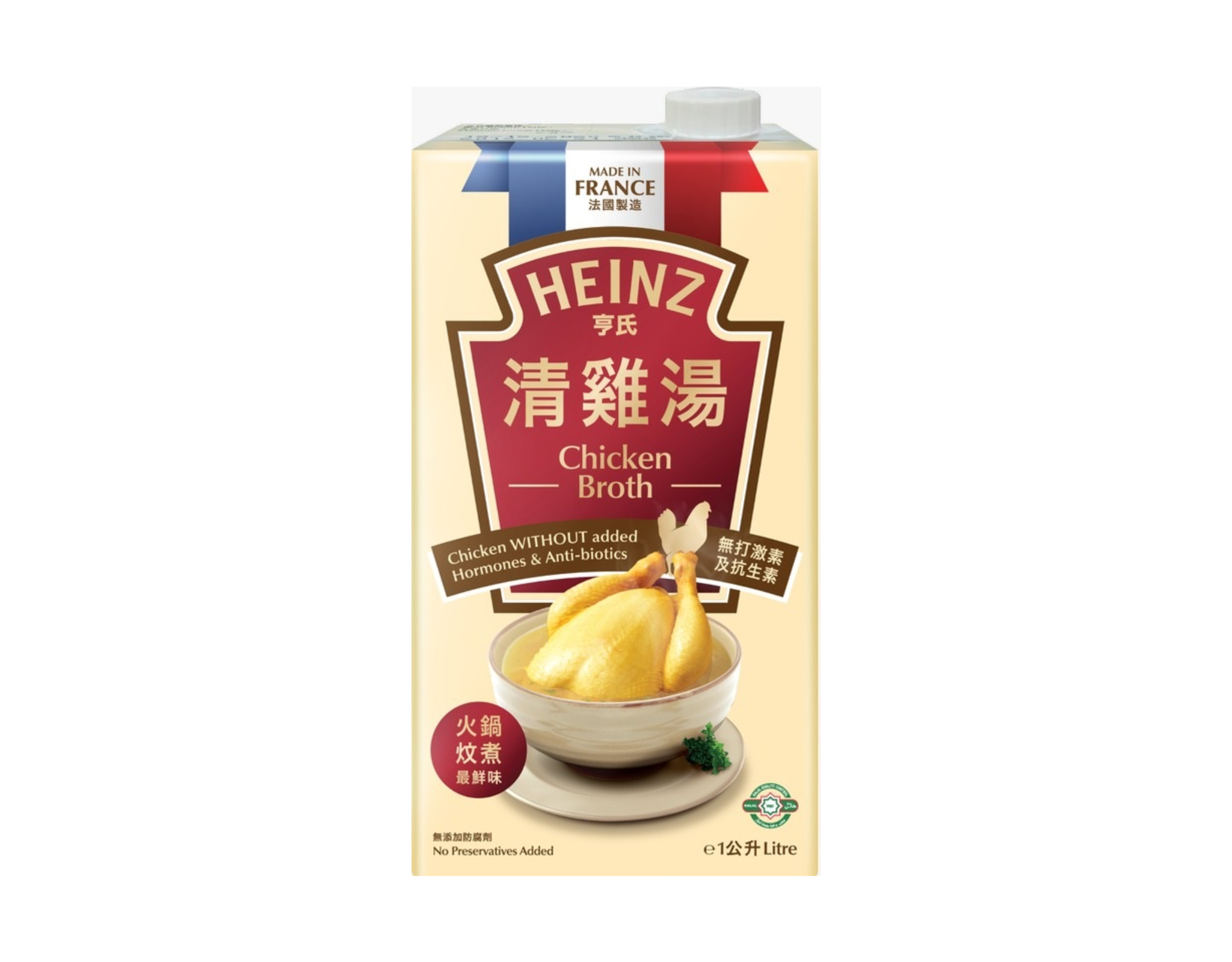 Heinz France Chicken Broth, 1L