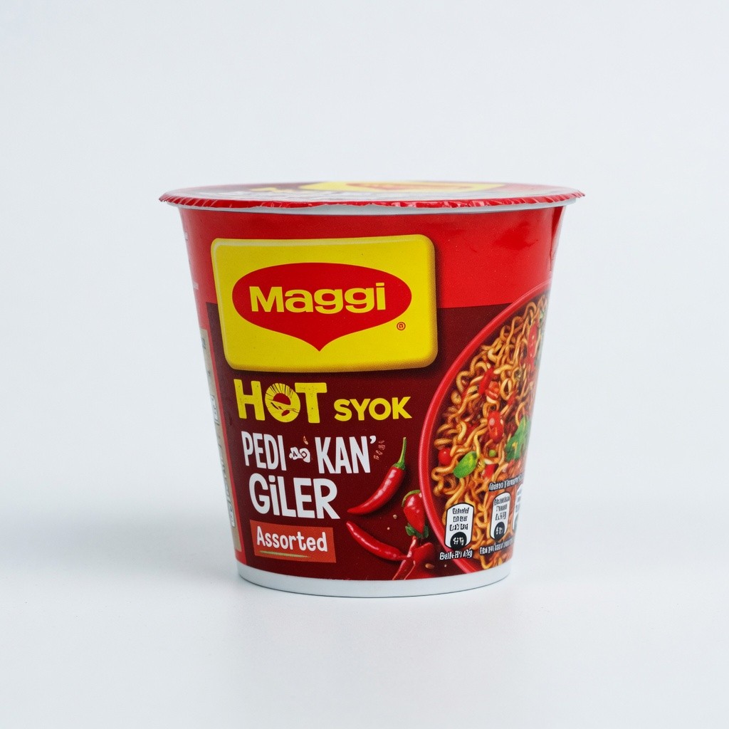 Maggi Bowl Syok/Pedas Giler Assorted