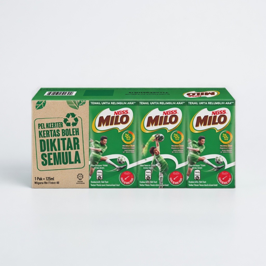 Milo UHT Kids Pack 125ml x 4