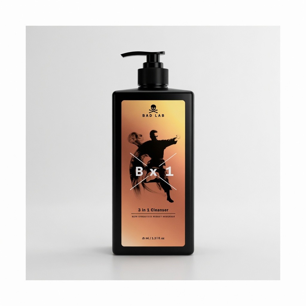 Bad Lab 3 in 1 Cleanser (Asst) 350ml