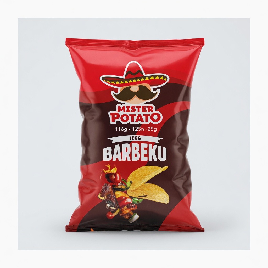 Mister Potato Chips 116g-125g Assorted