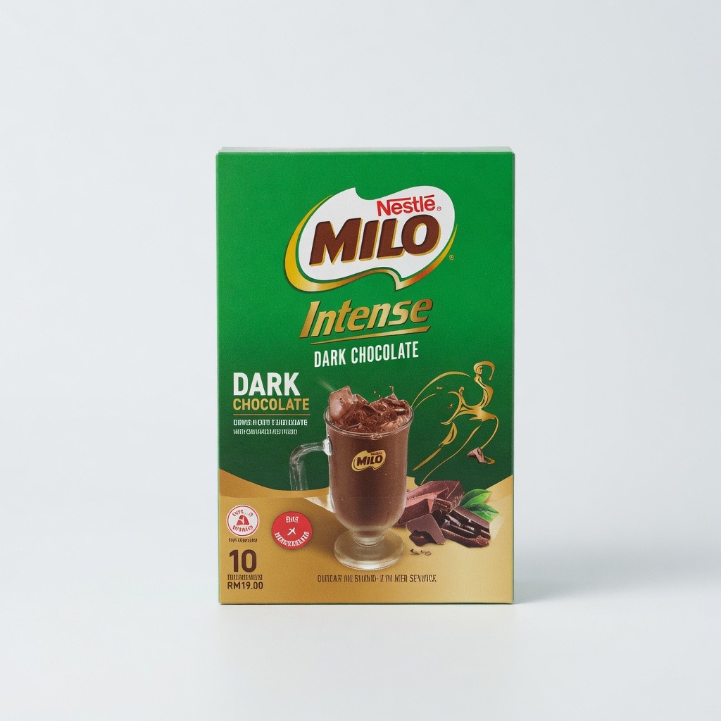 Milo Intense Dark Chocolate 33g x 10