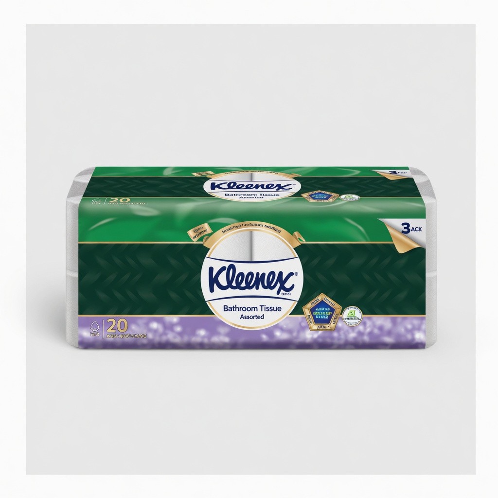 Kleenex Bathroom Tissue 20r (Assorted