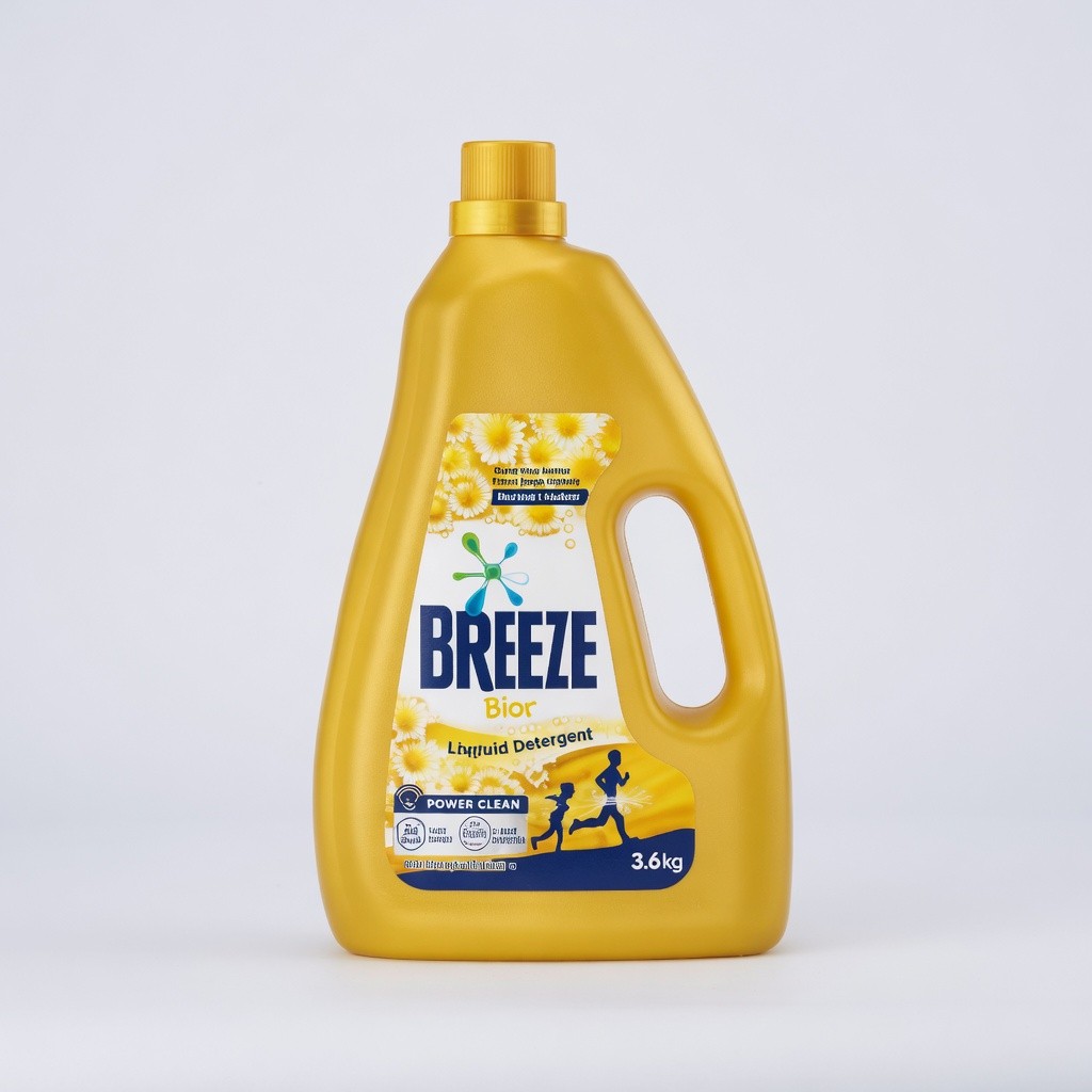 Breeze Liquid Detergent Bottle