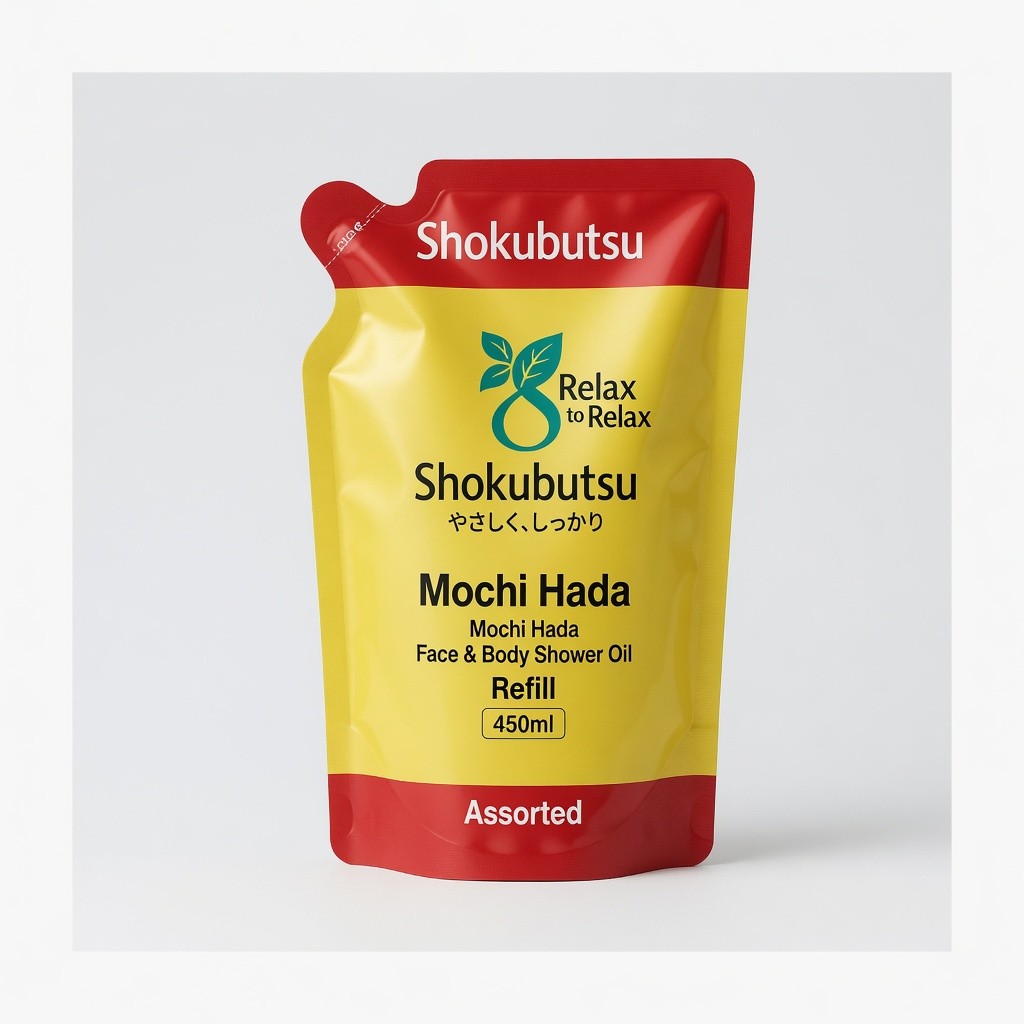 MochI Hada Face & Body Shower Oil Refill (Asst)