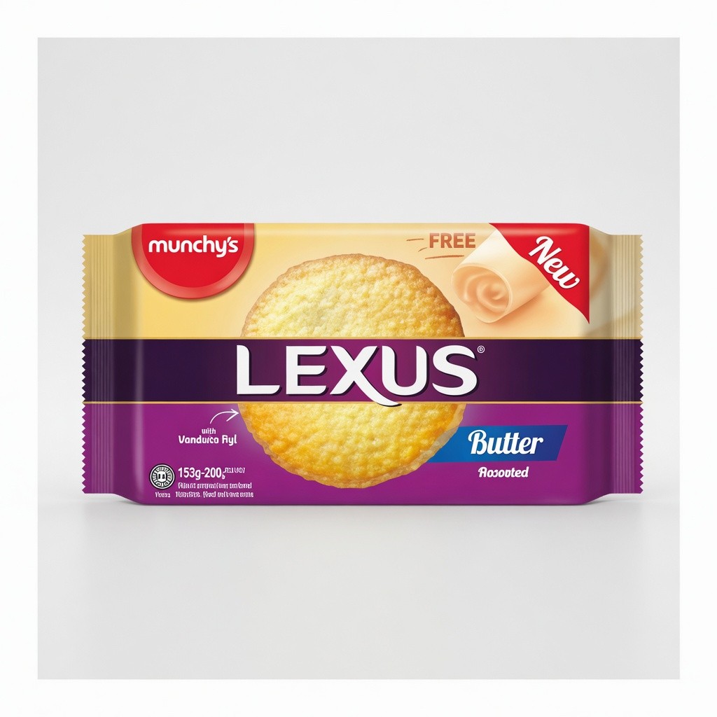 Munchy's Lexus Sandwich Cookies 153g-200g (Assorted)
