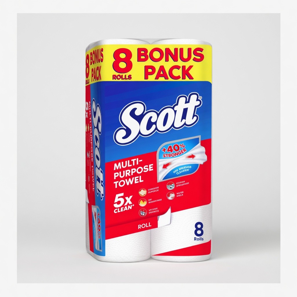 Scott Kitchen Towel Calorie Light/Value Pack 8r