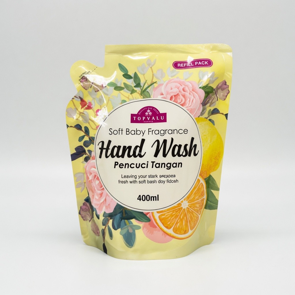 Hand Wash Refill 400ml Fruit Blast/Soft Baby/Pink Floral